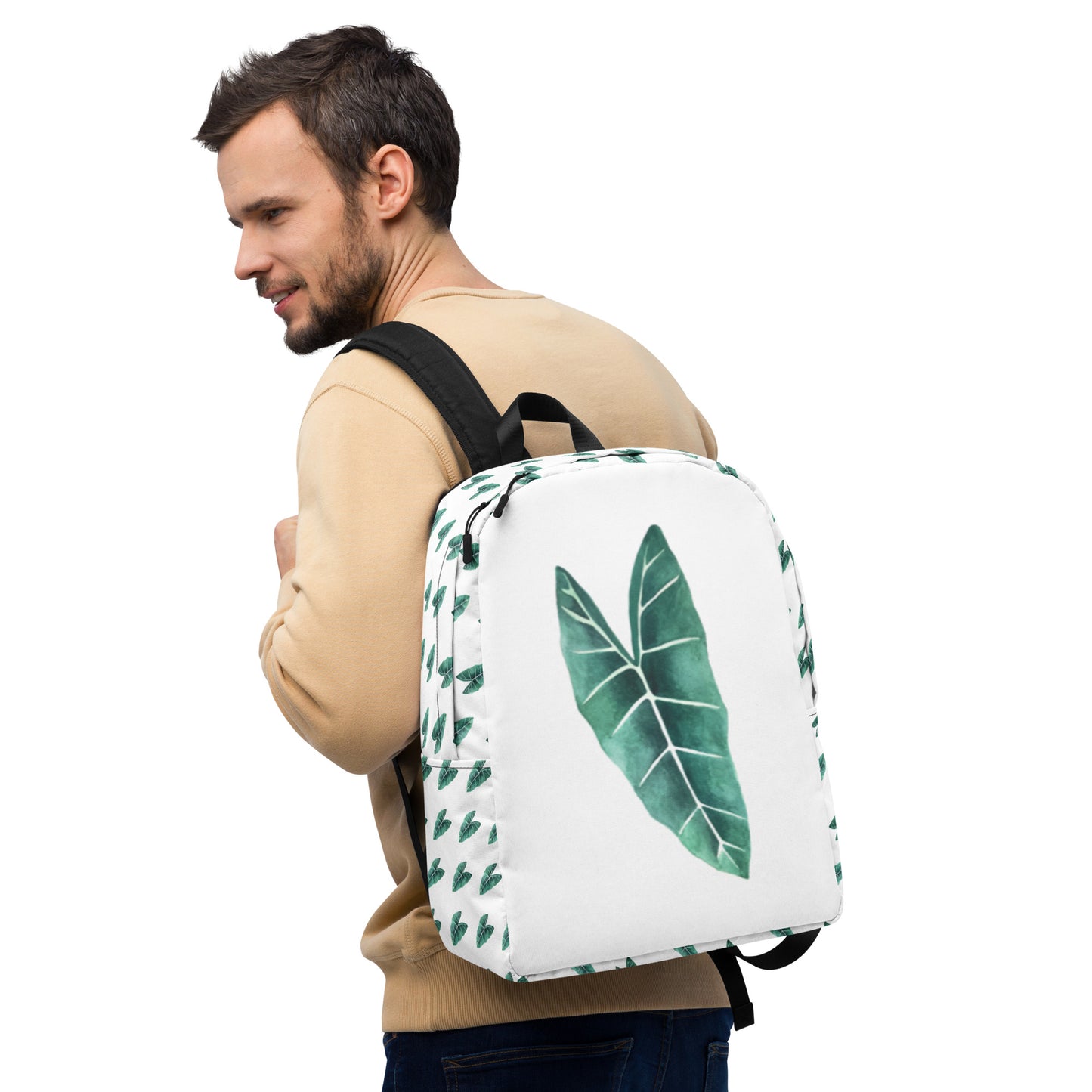 Alocasia Minimalist Backpack
