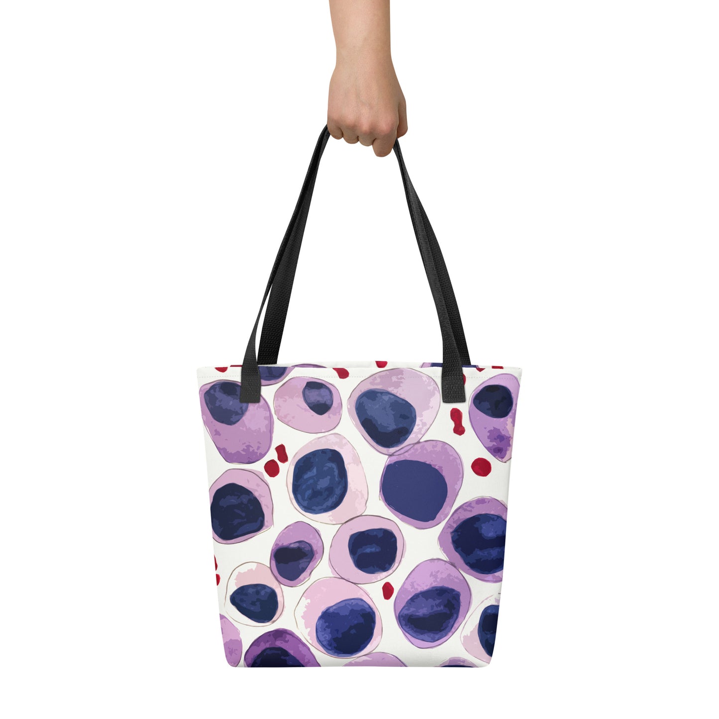 Blood cells Tote bag