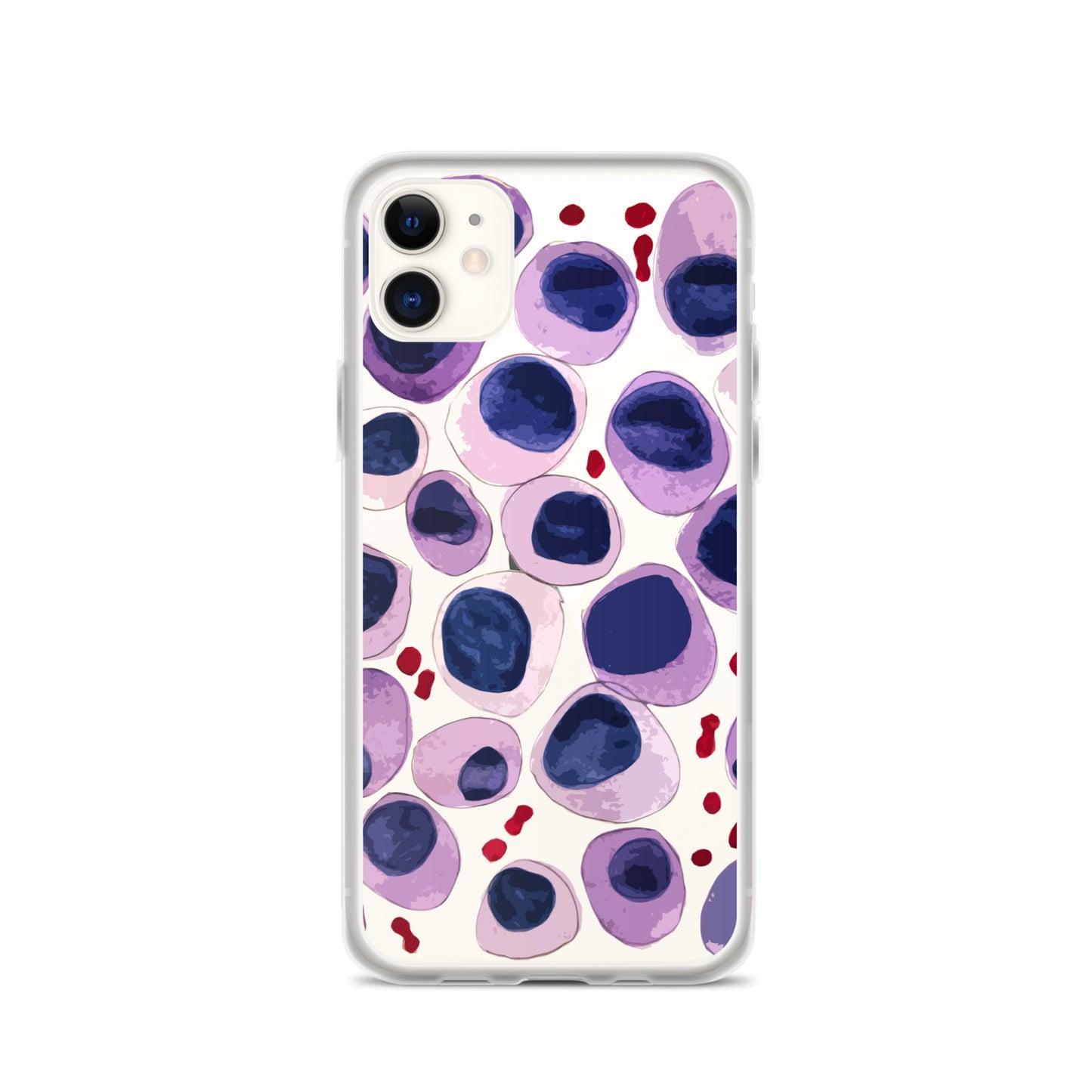 Blood cells Clear Case for iPhone®