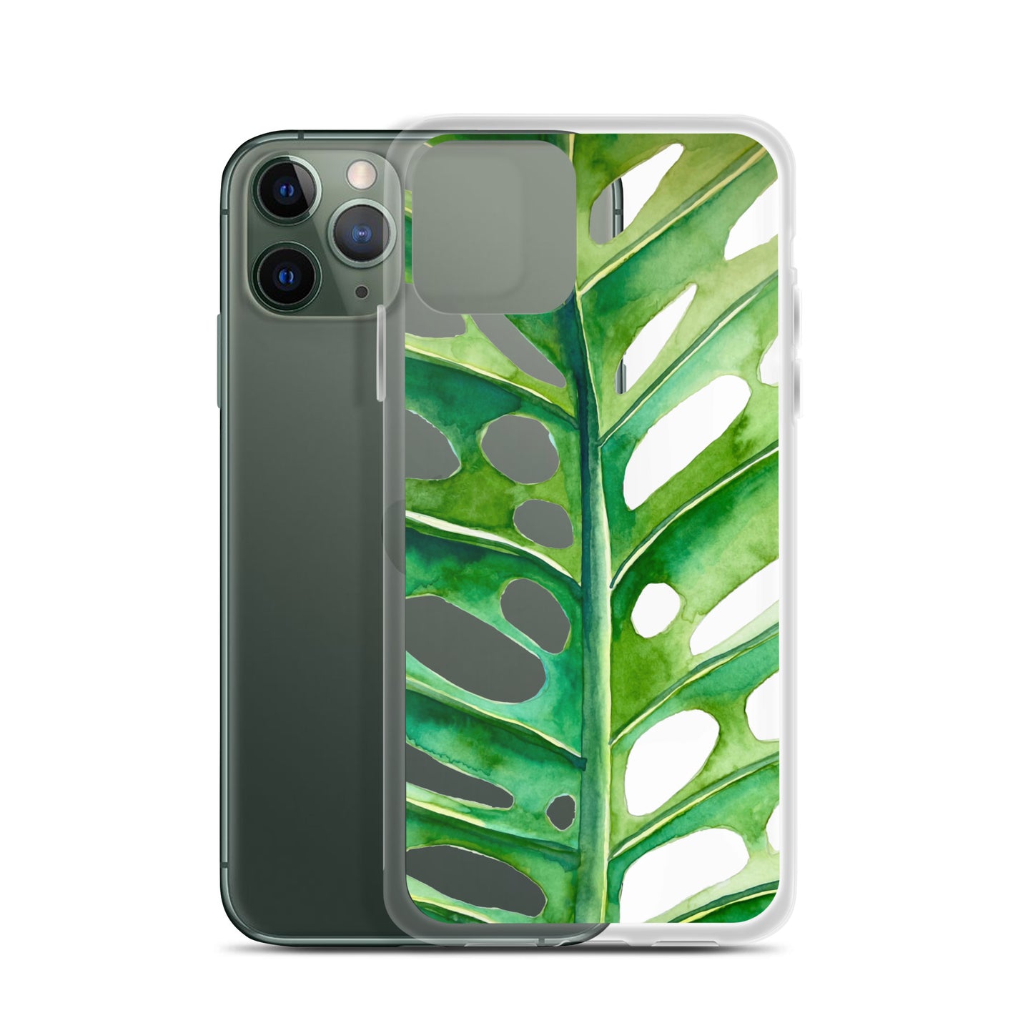 Monstera Clear Case for iPhone®