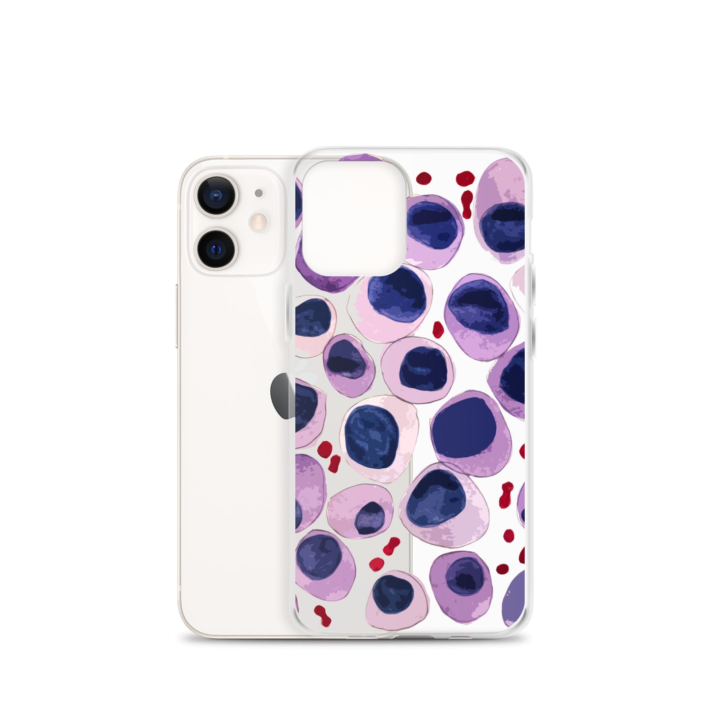 Blood cells Clear Case for iPhone®