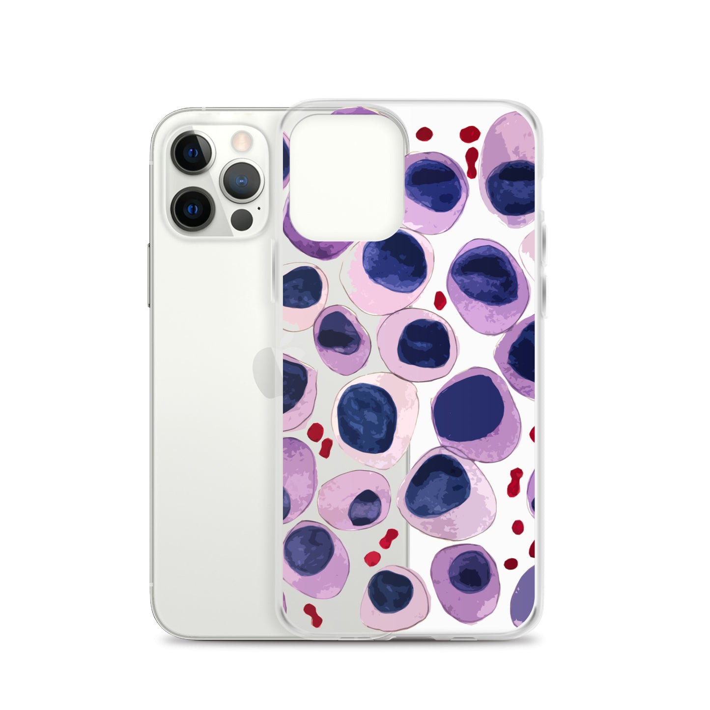 Blood cells Clear Case for iPhone®