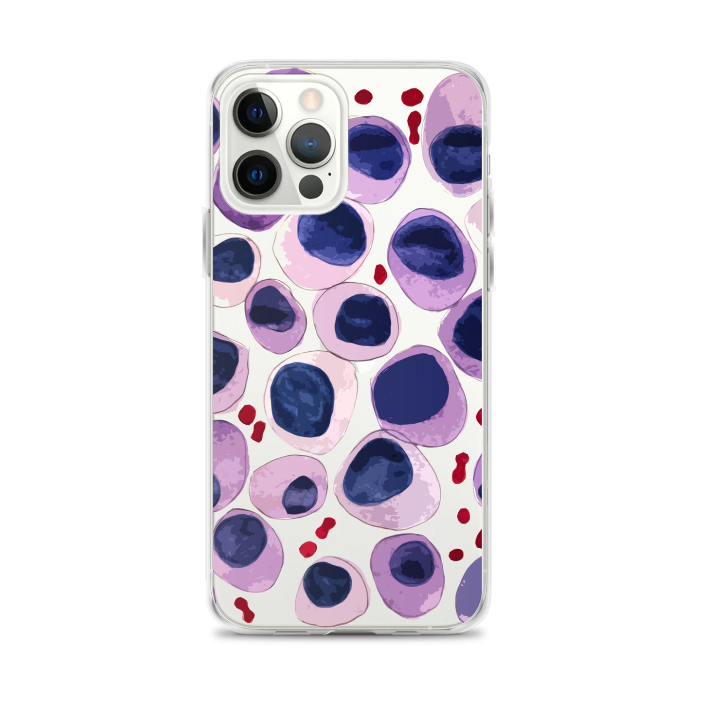 Blood cells Clear Case for iPhone®