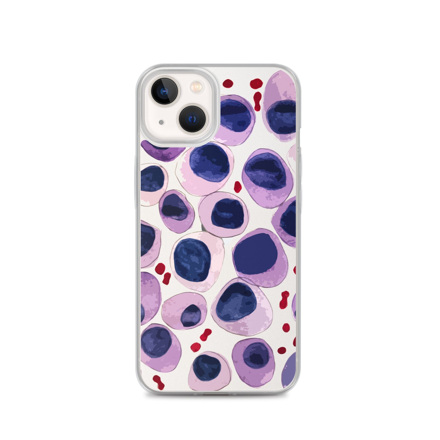 Blood cells Clear Case for iPhone®