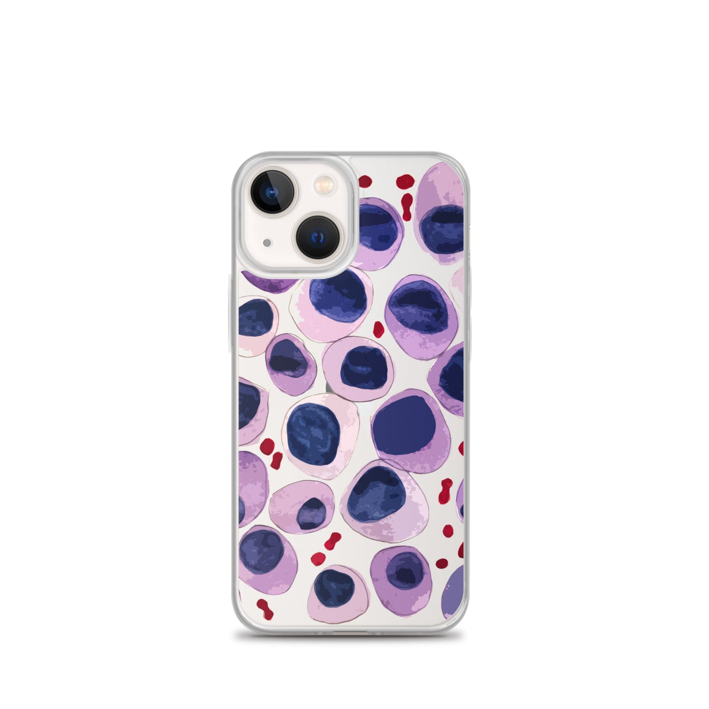 Blood cells Clear Case for iPhone®