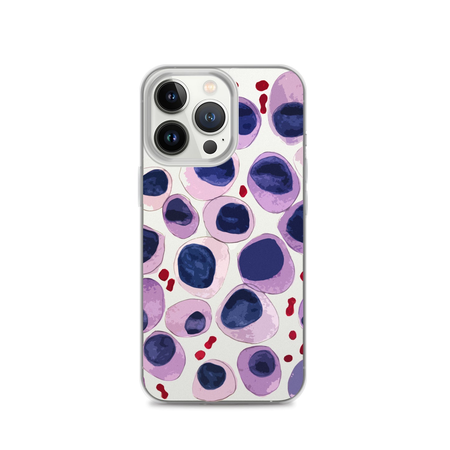 Blood cells Clear Case for iPhone®