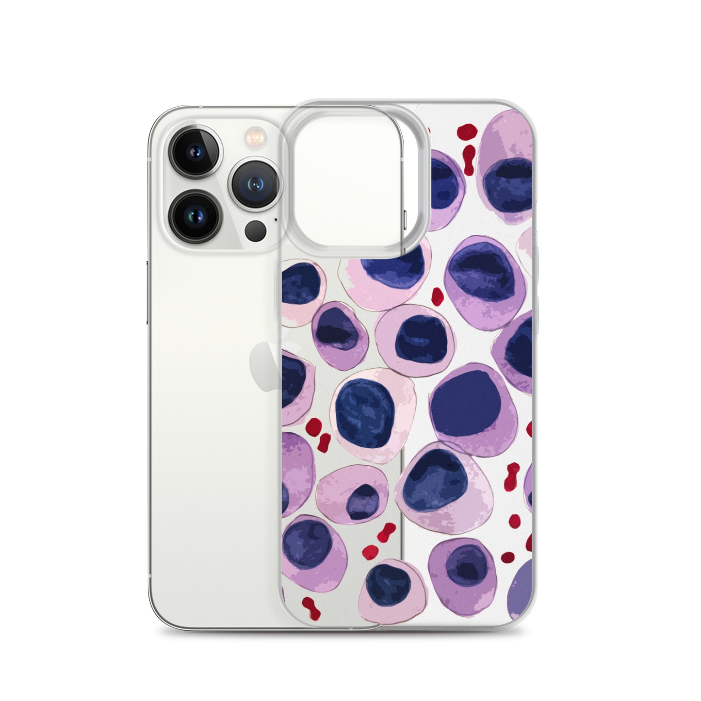Blood cells Clear Case for iPhone®