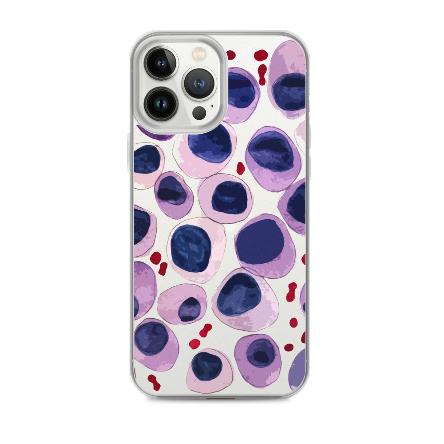 Blood cells Clear Case for iPhone®