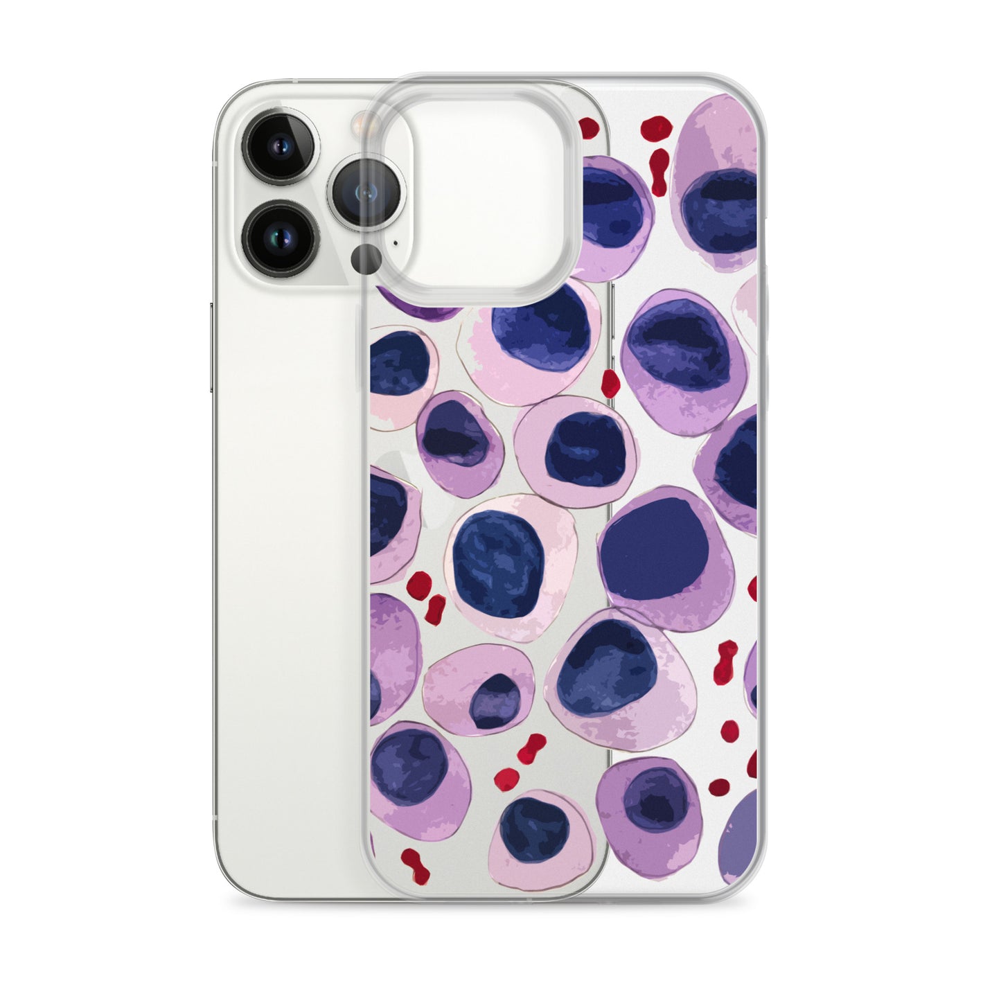 Blood cells Clear Case for iPhone®