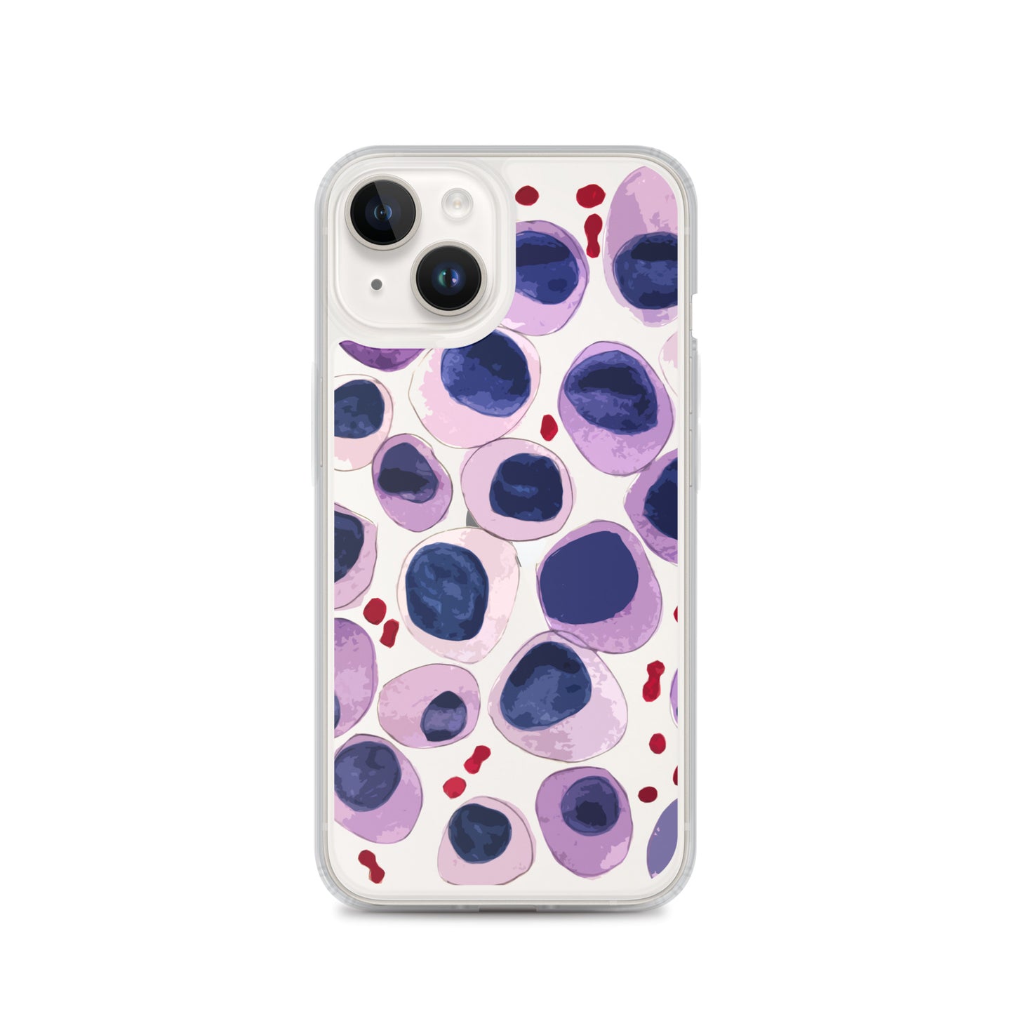 Blood cells Clear Case for iPhone®