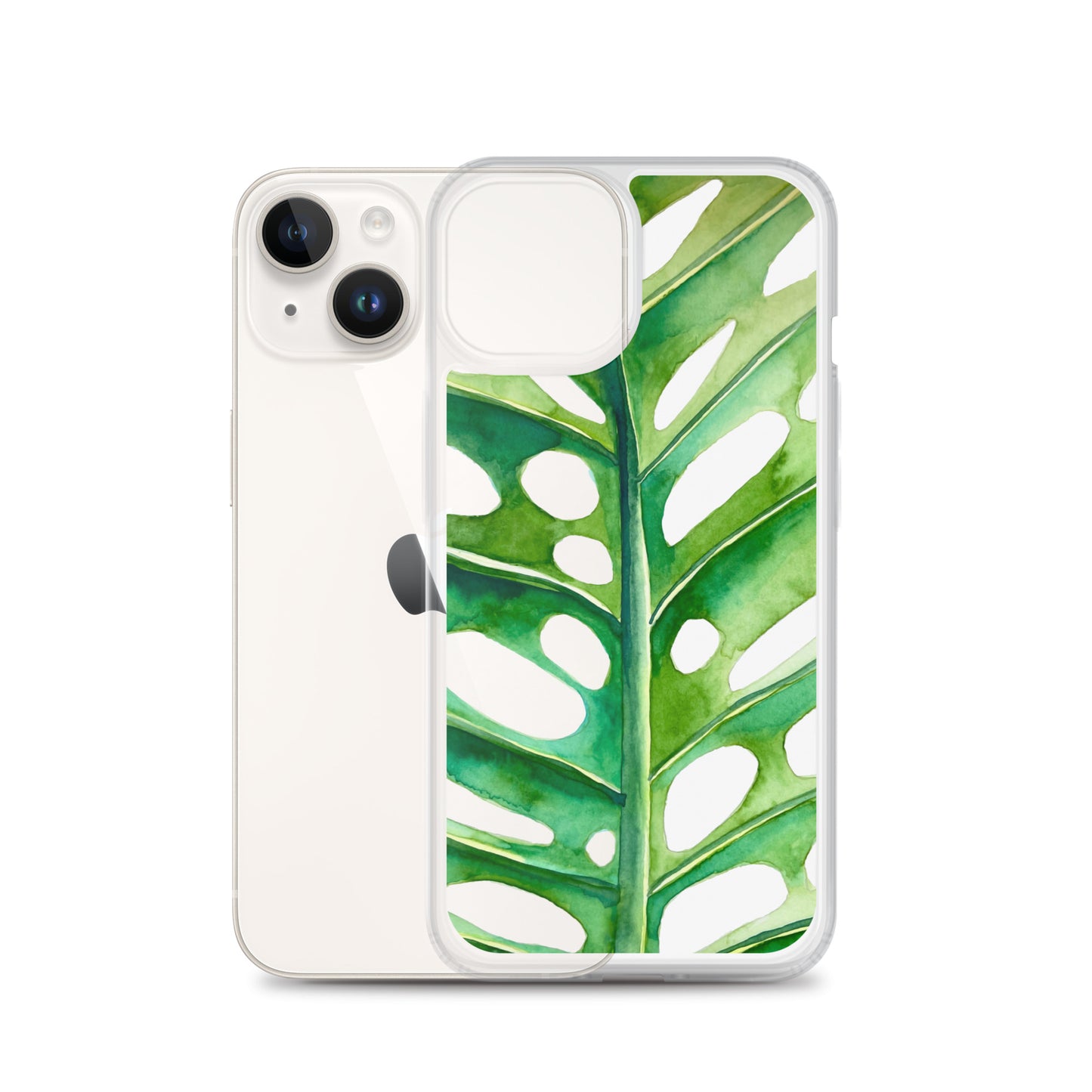 Monstera Clear Case for iPhone®