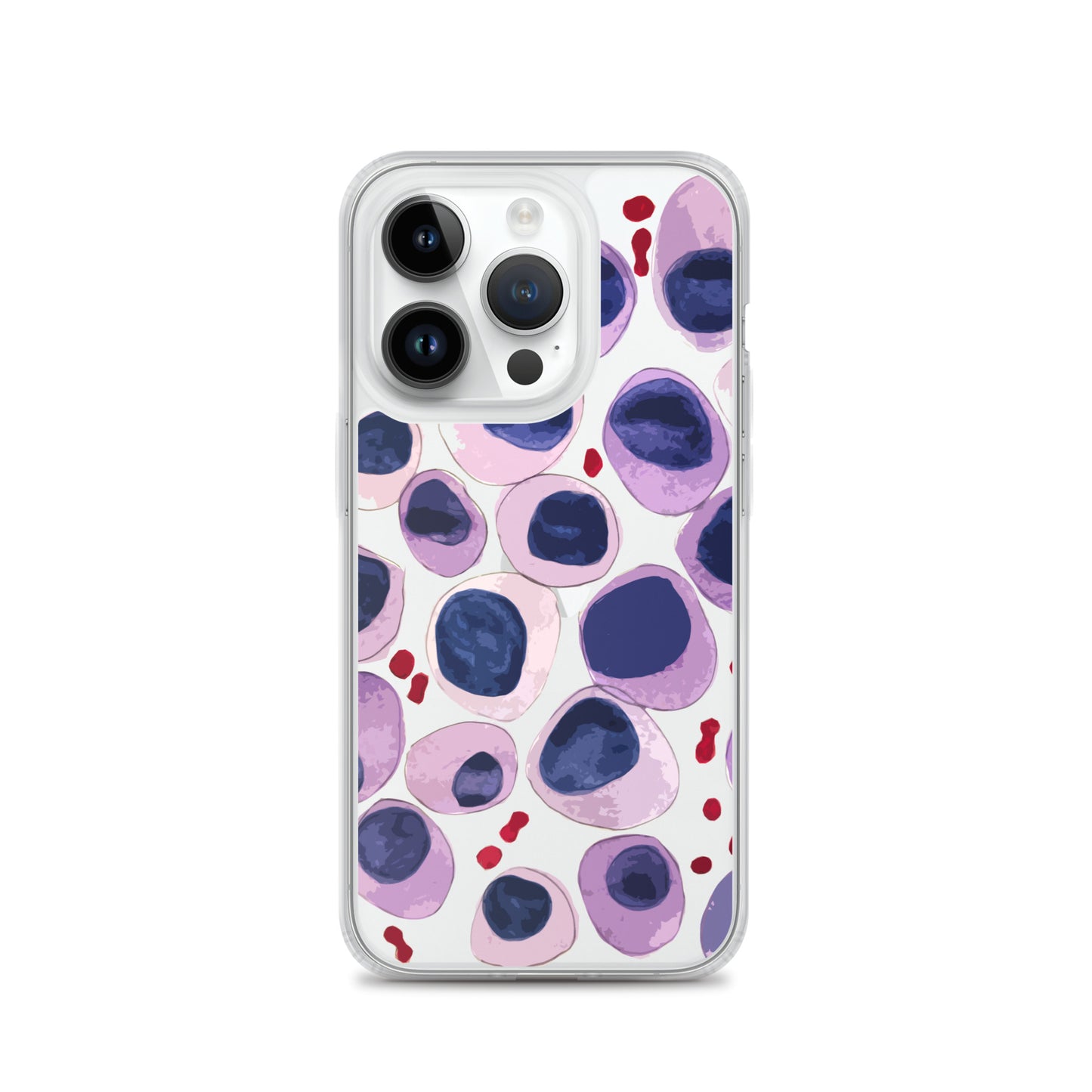 Blood cells Clear Case for iPhone®