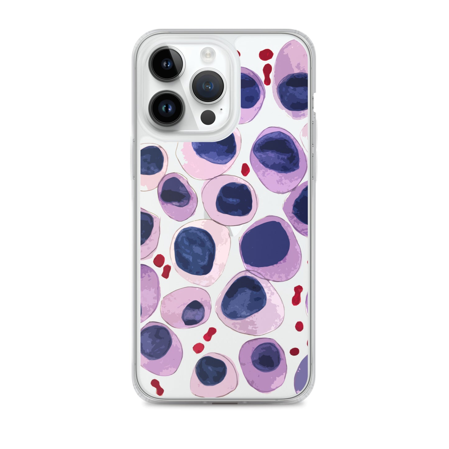 Blood cells Clear Case for iPhone®