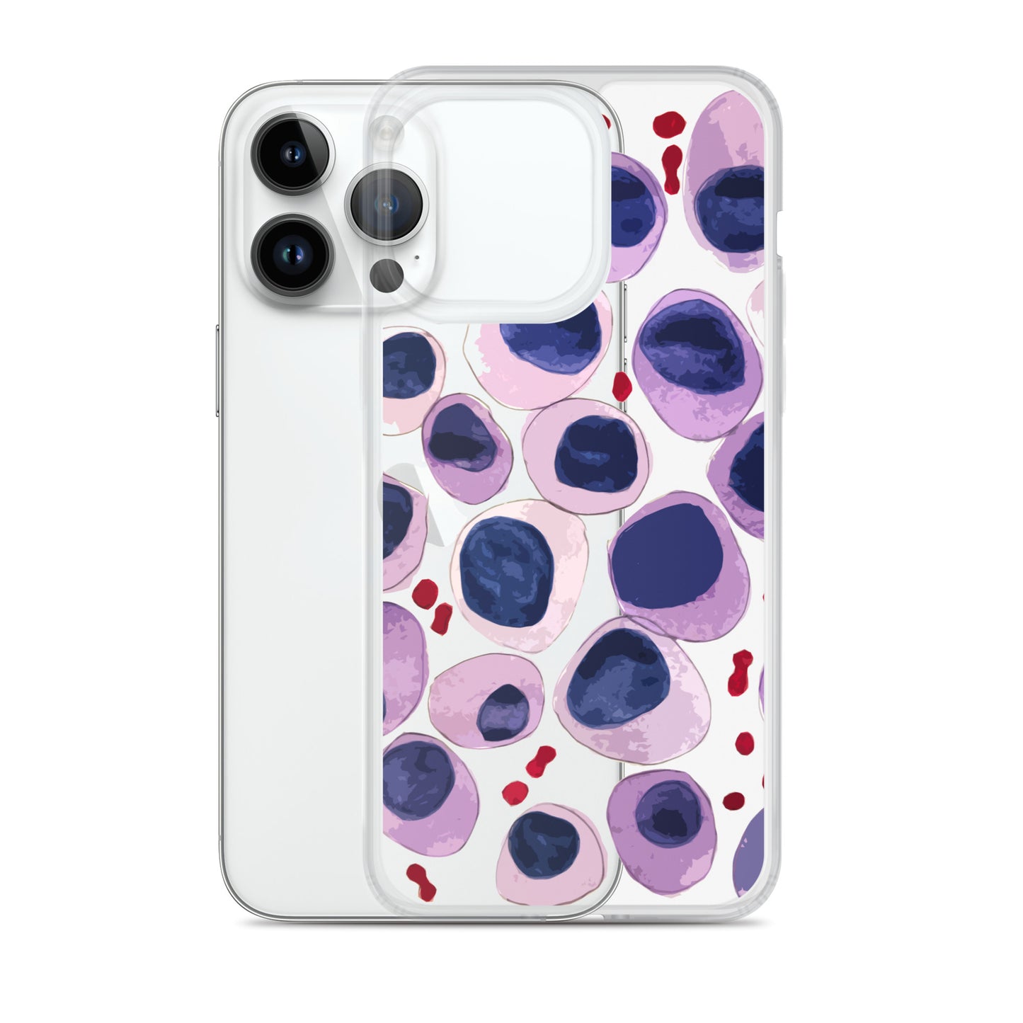 Blood cells Clear Case for iPhone®