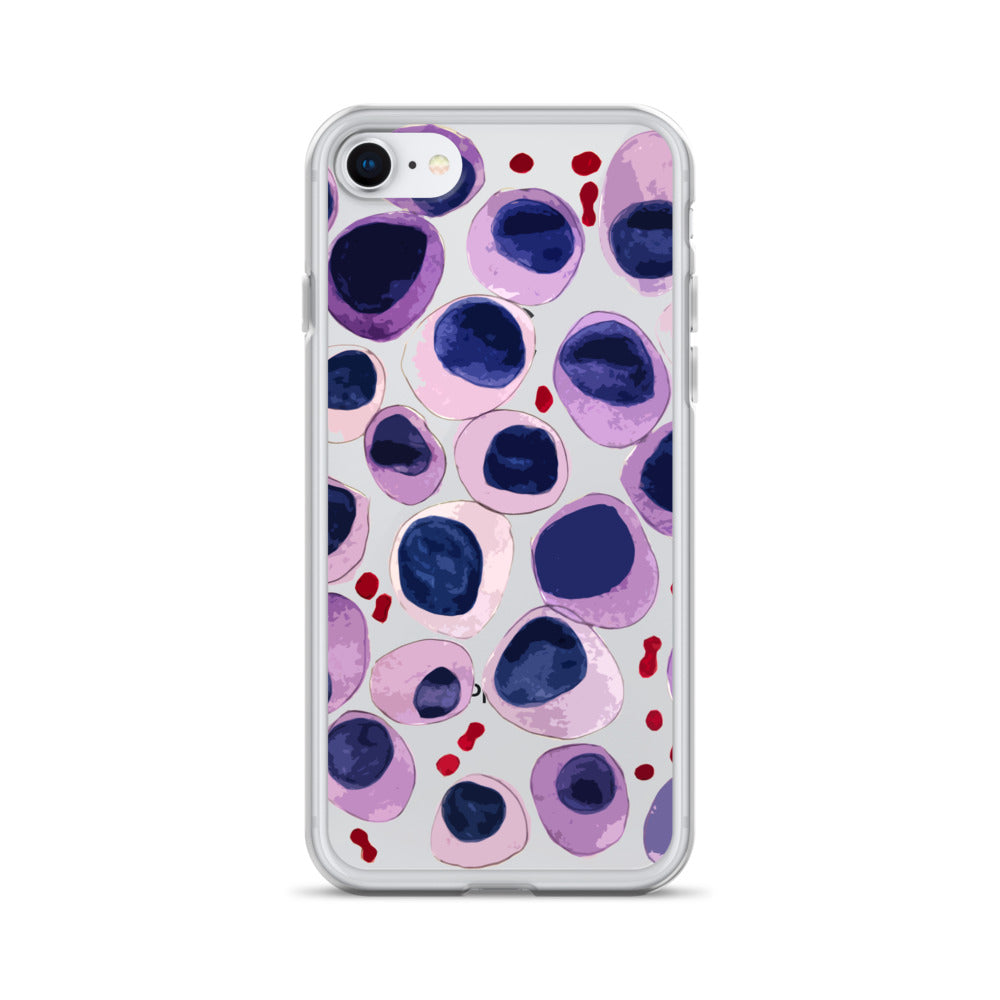 Blood cells Clear Case for iPhone®
