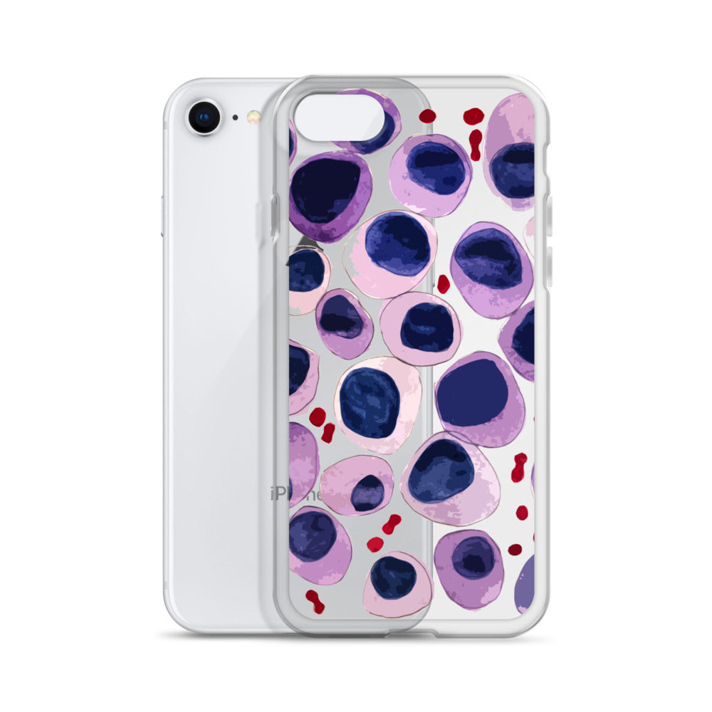 Blood cells Clear Case for iPhone®