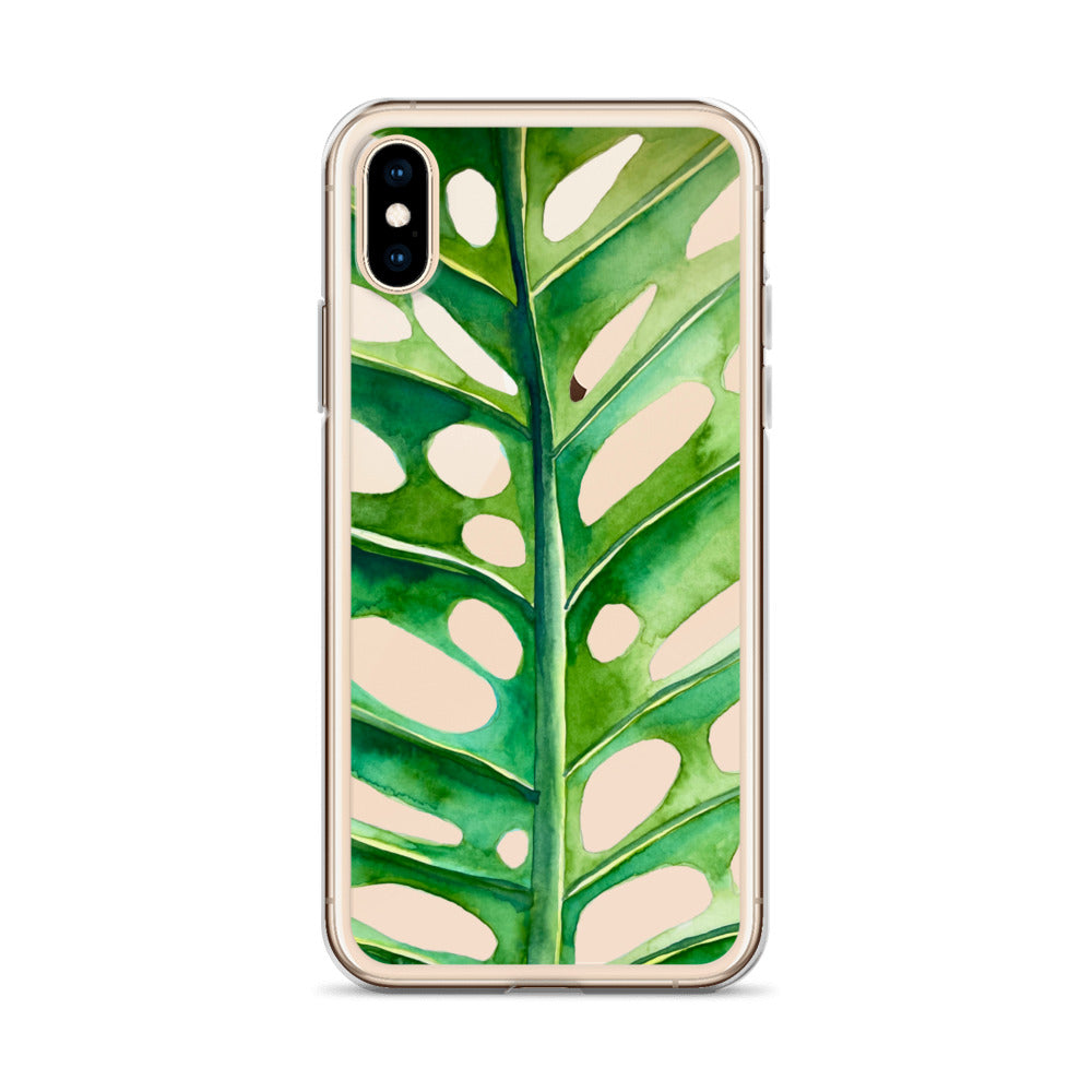 Monstera Clear Case for iPhone®