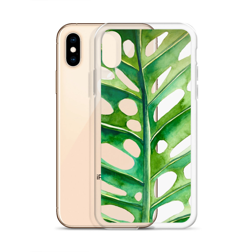 Monstera Clear Case for iPhone®
