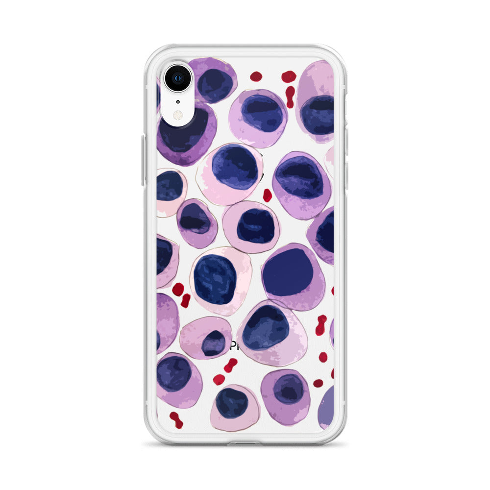 Blood cells Clear Case for iPhone®