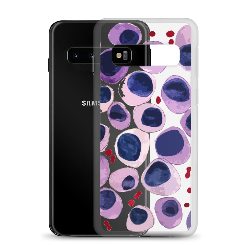 Blood cells Clear Case for Samsung®