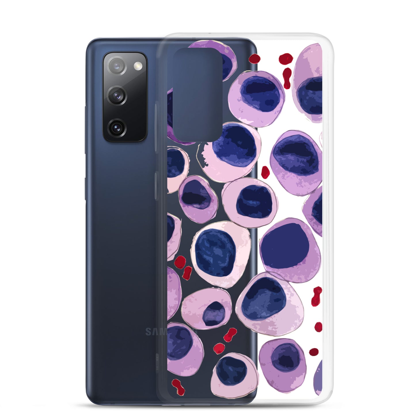 Blood cells Clear Case for Samsung®