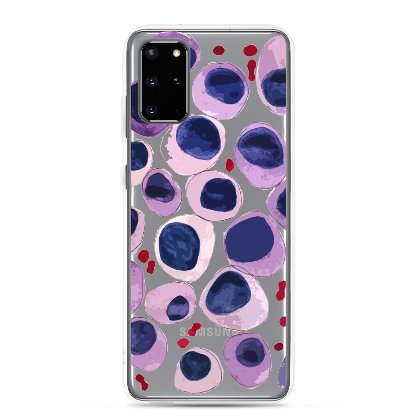 Blood cells Clear Case for Samsung®