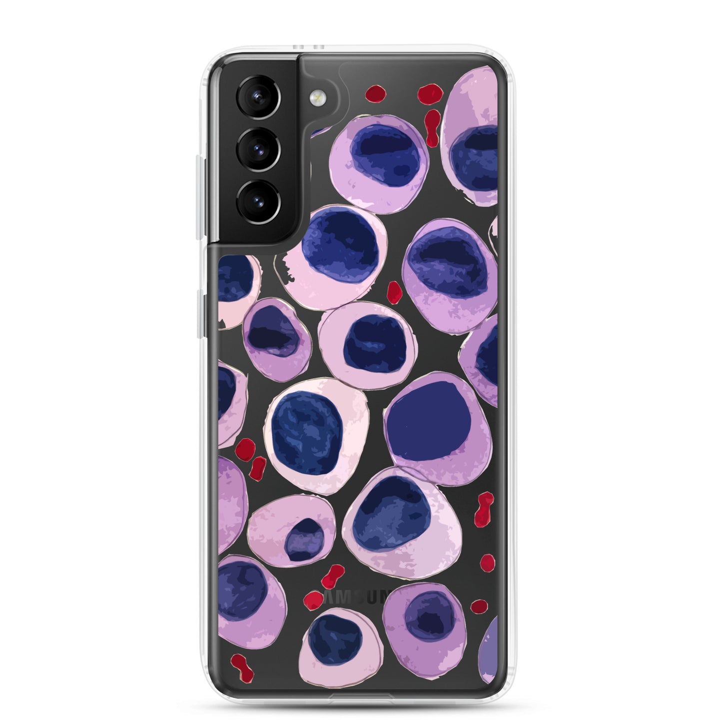 Blood cells Clear Case for Samsung®