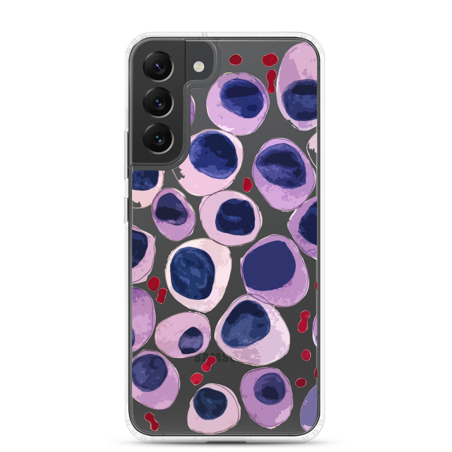 Blood cells Clear Case for Samsung®