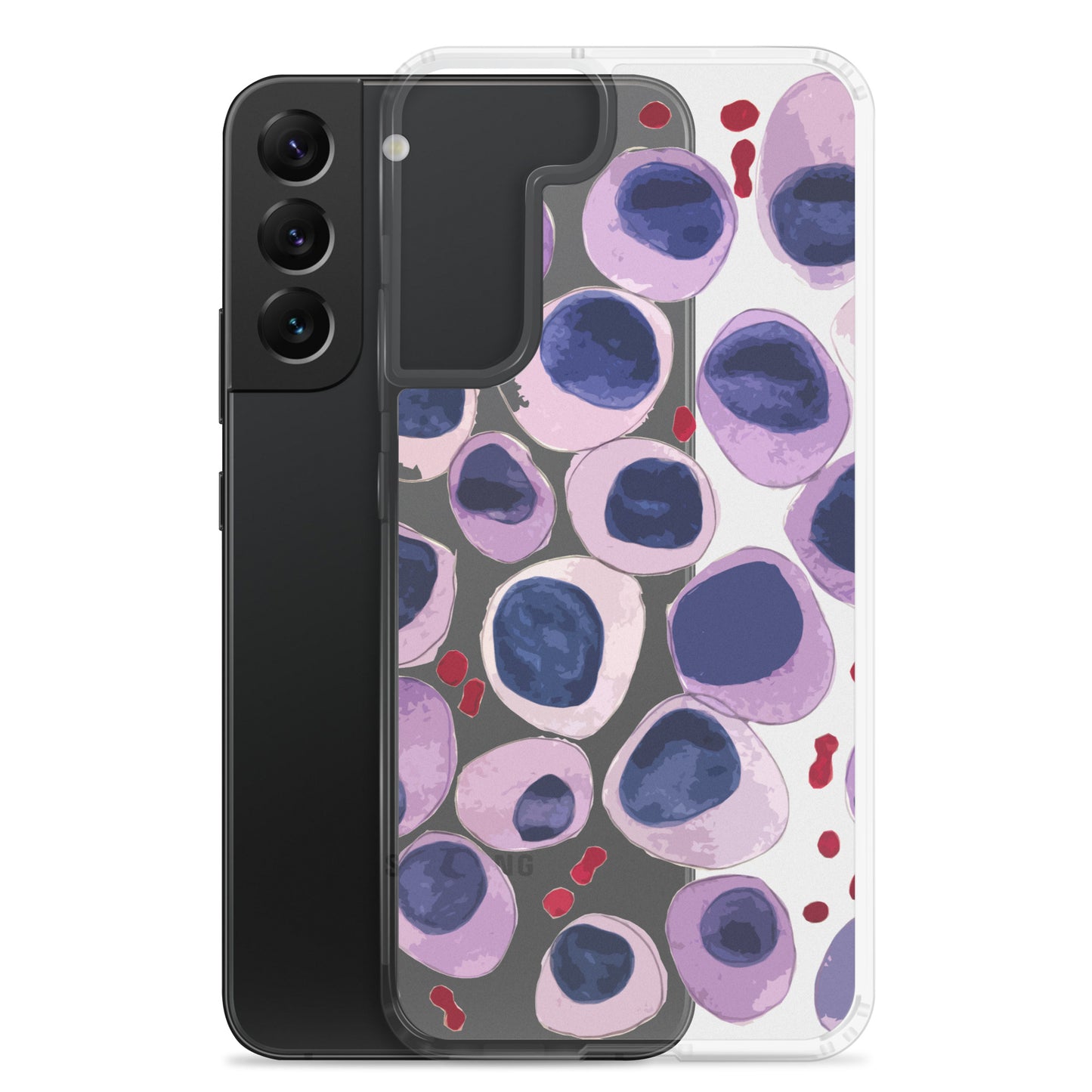 Blood cells Clear Case for Samsung®