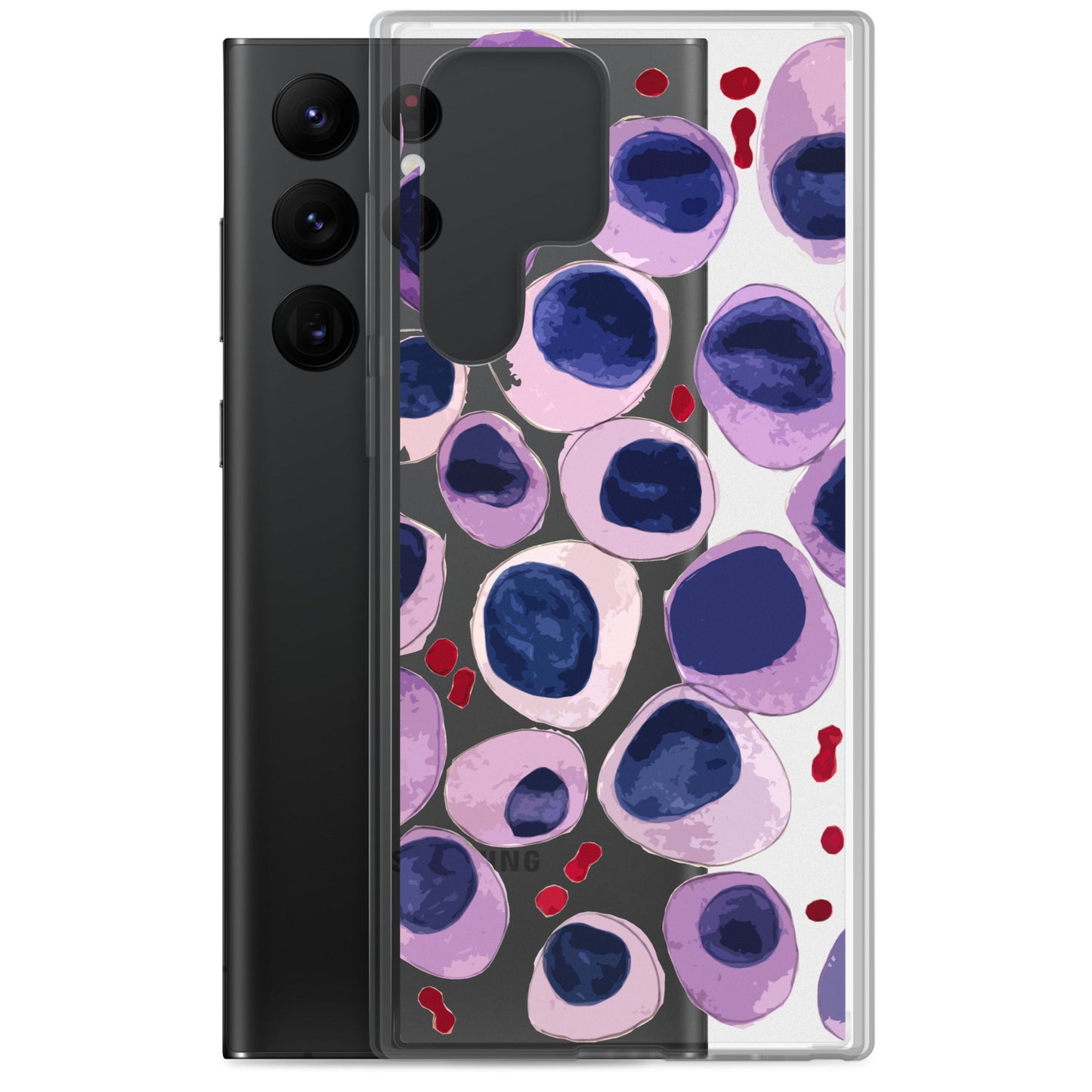 Blood cells Clear Case for Samsung®