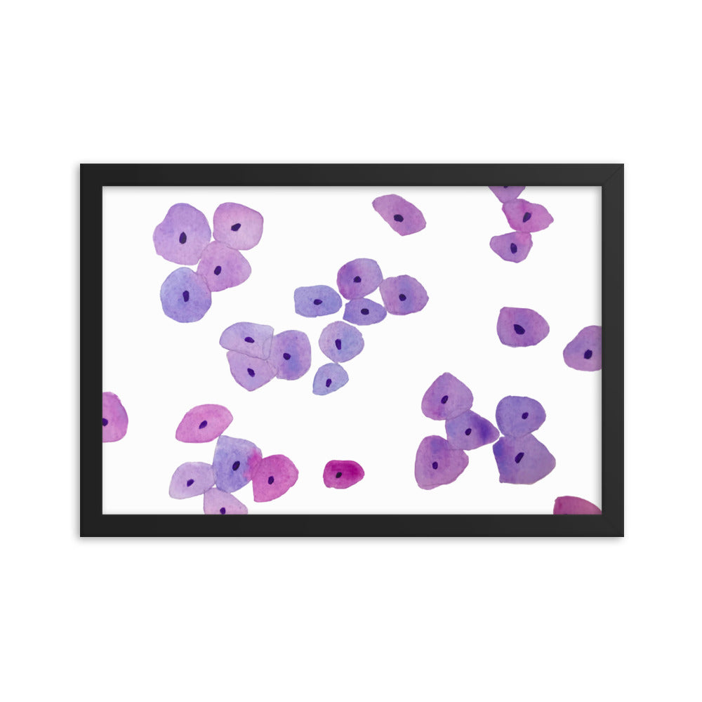Epithelium Framed poster