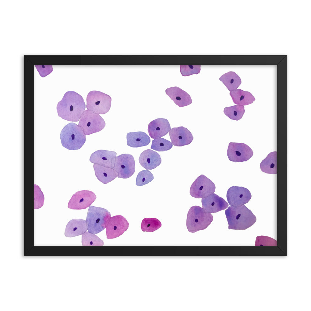 Epithelium Framed poster