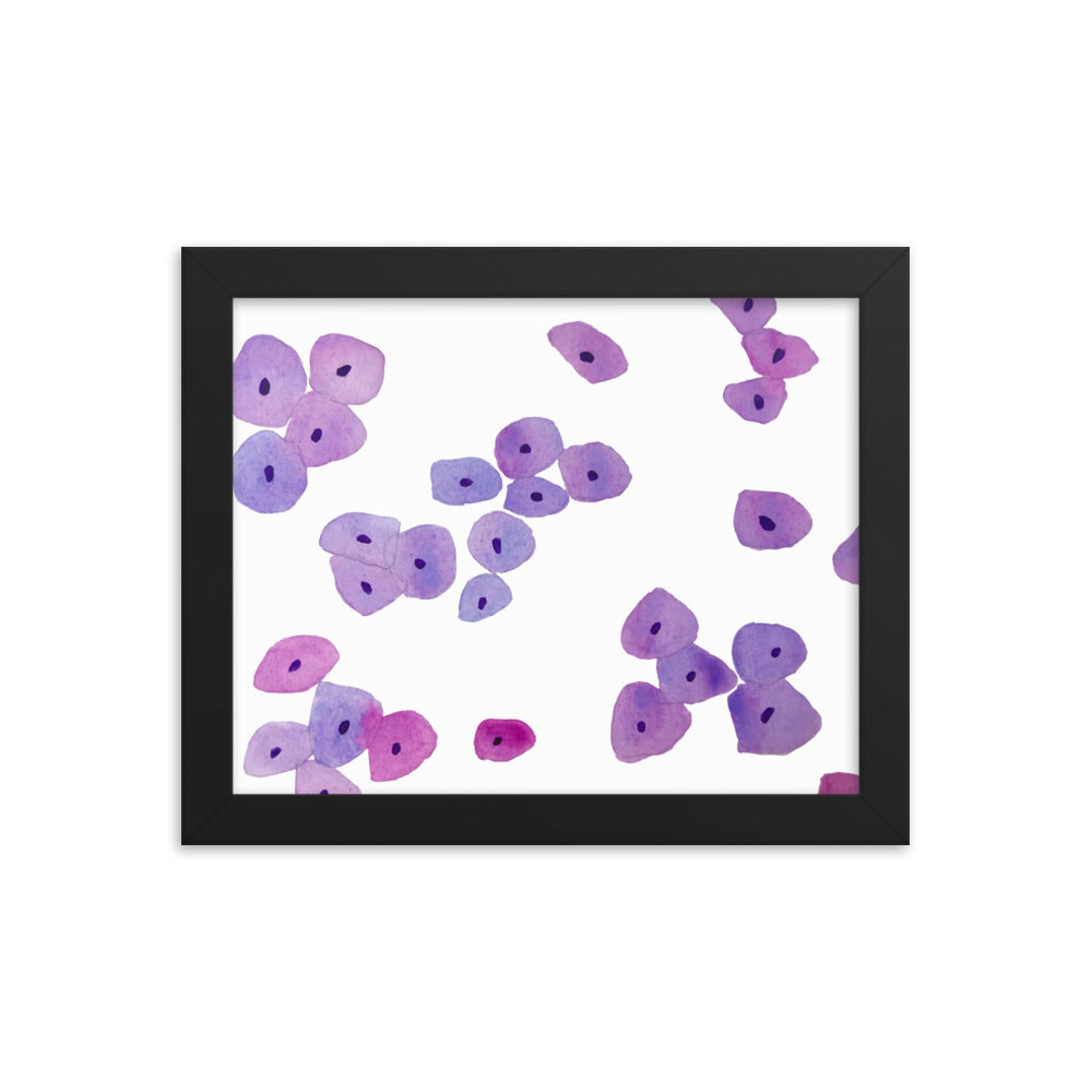 Epithelium Framed poster