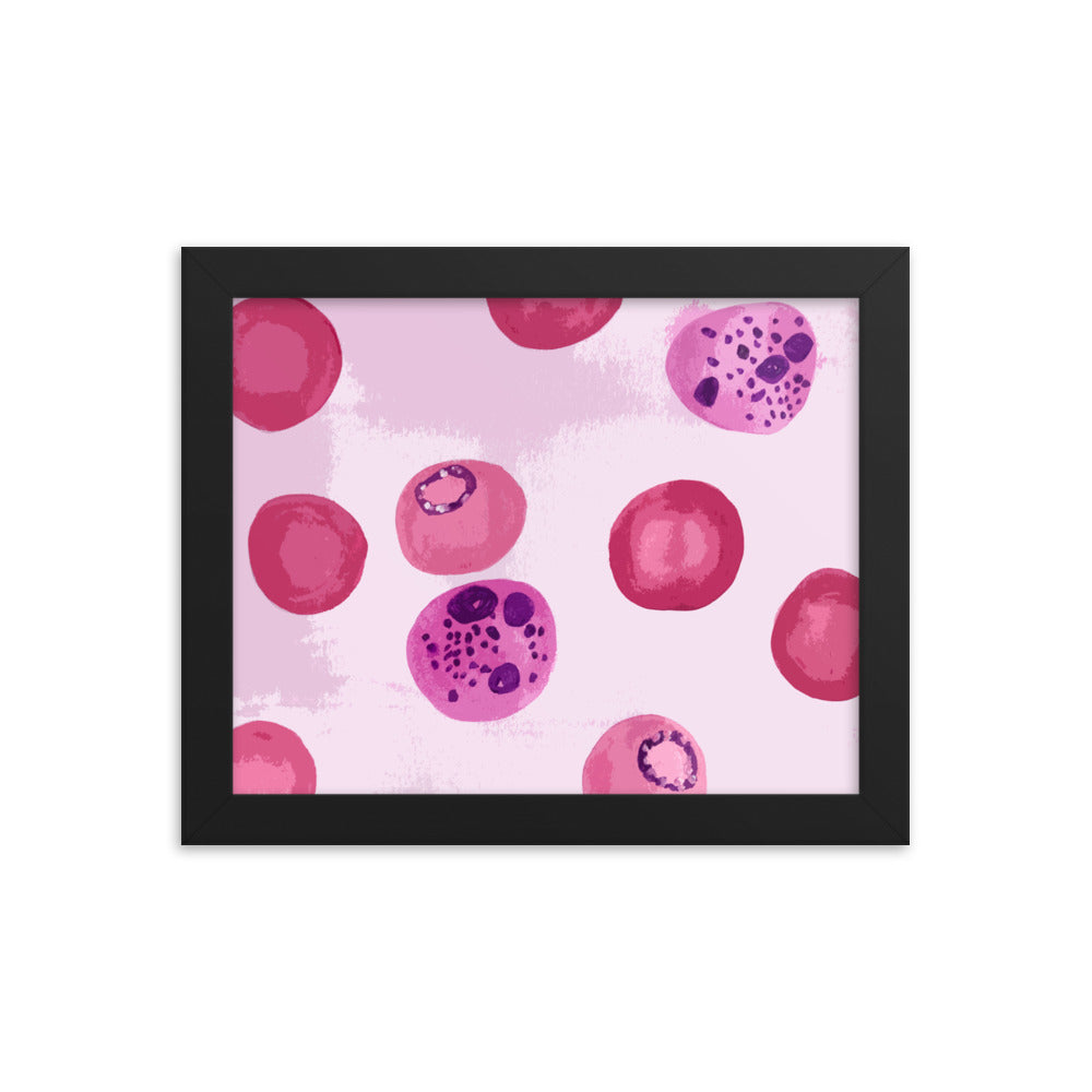 Plasmodium Framed poster