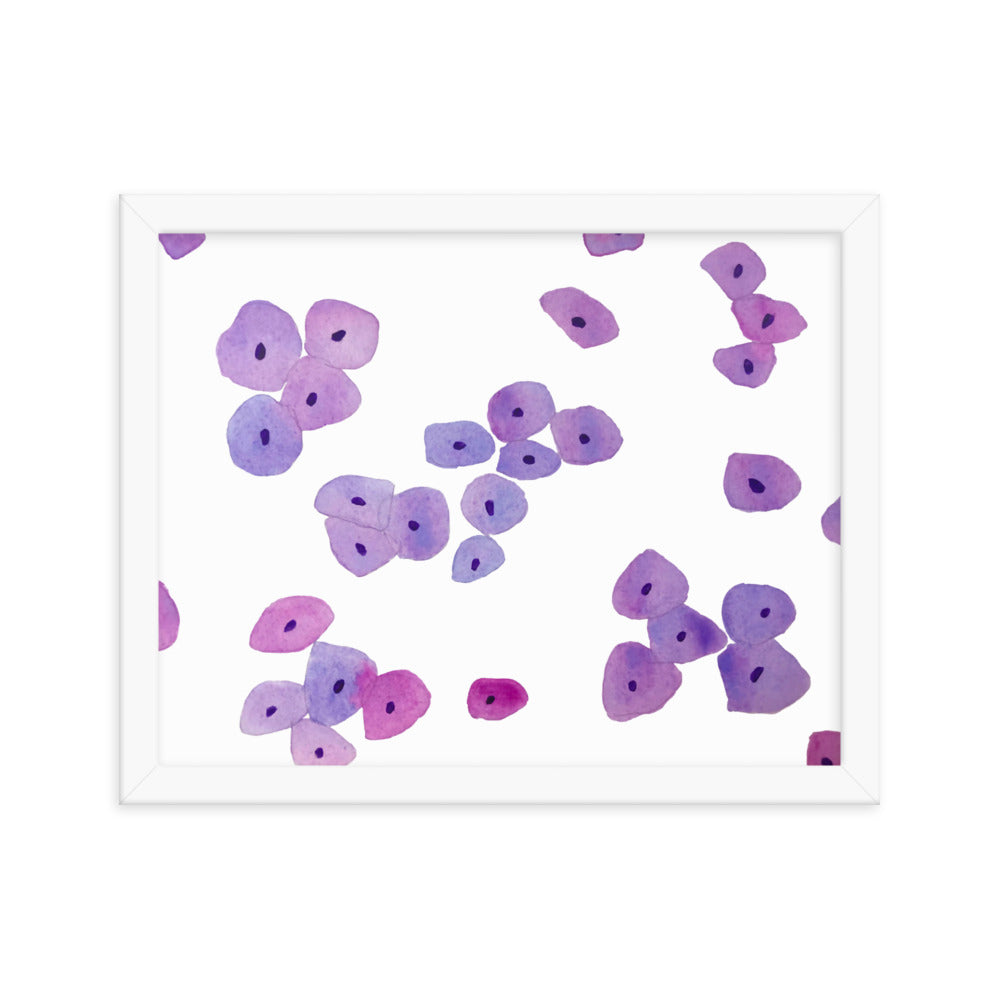 Epithelium Framed poster