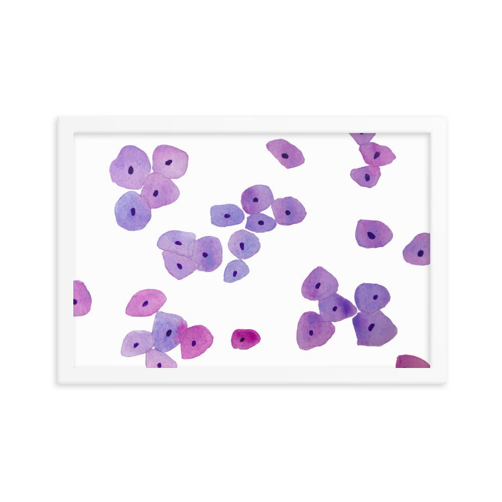 Epithelium Framed poster