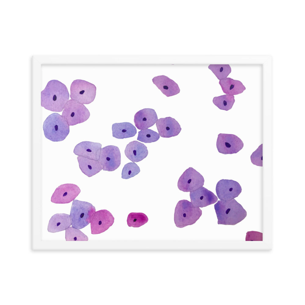 Epithelium Framed poster