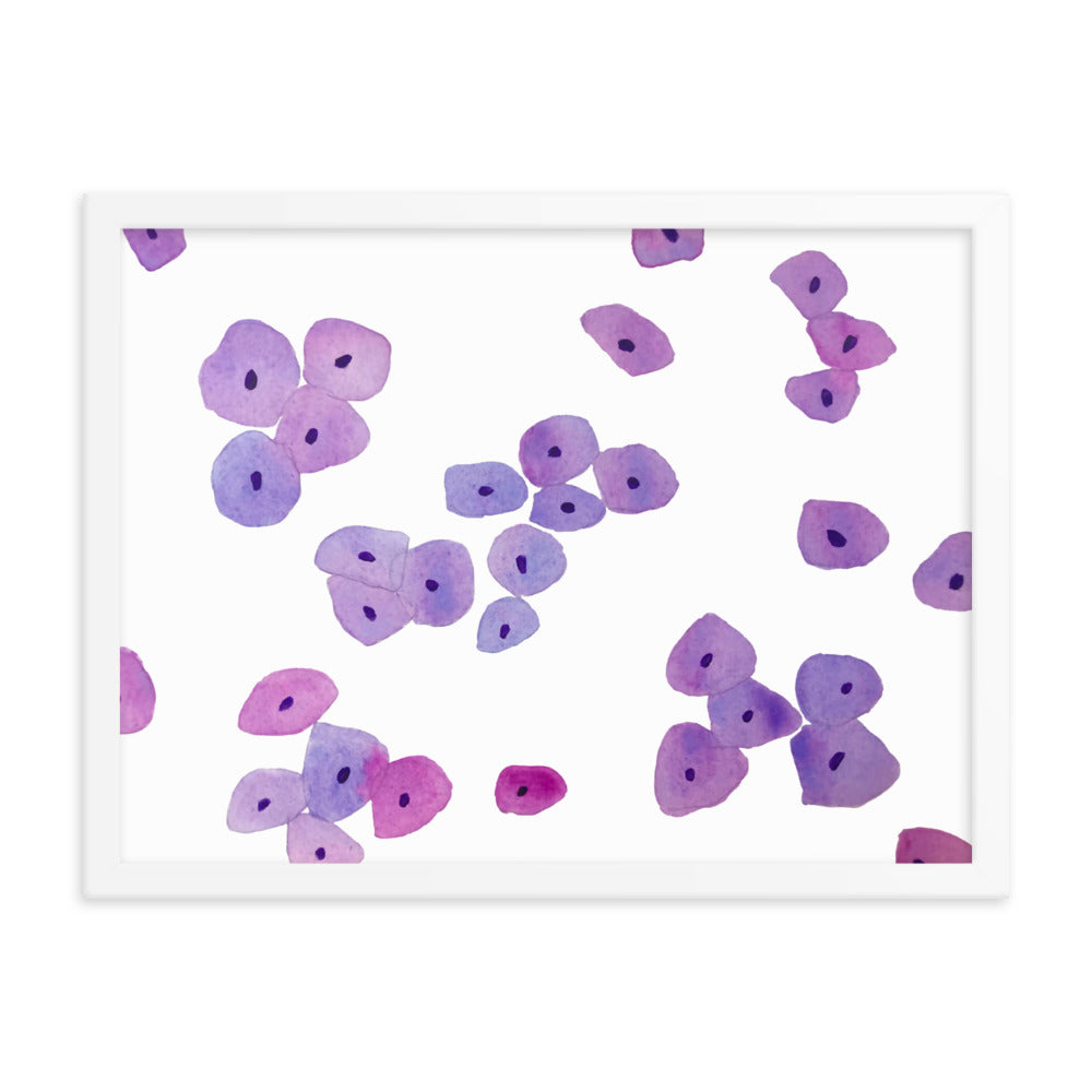 Epithelium Framed poster