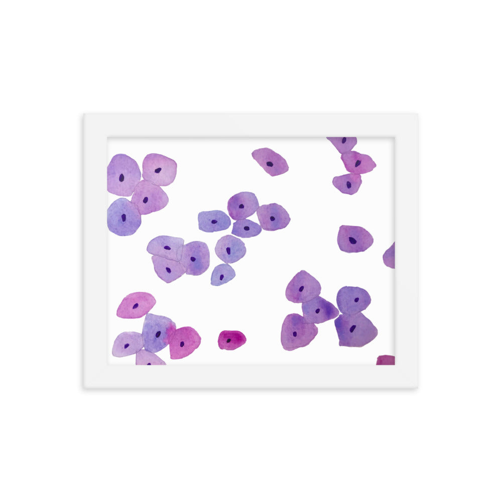 Epithelium Framed poster
