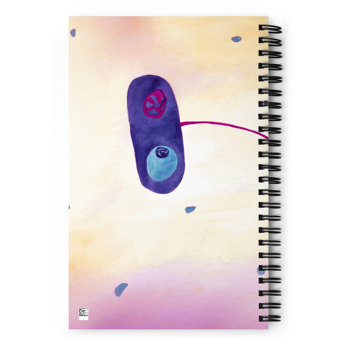 E. coli in love Spiral notebook