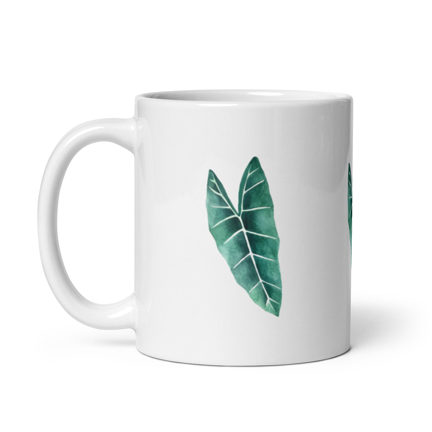 Alocasia glossy mug