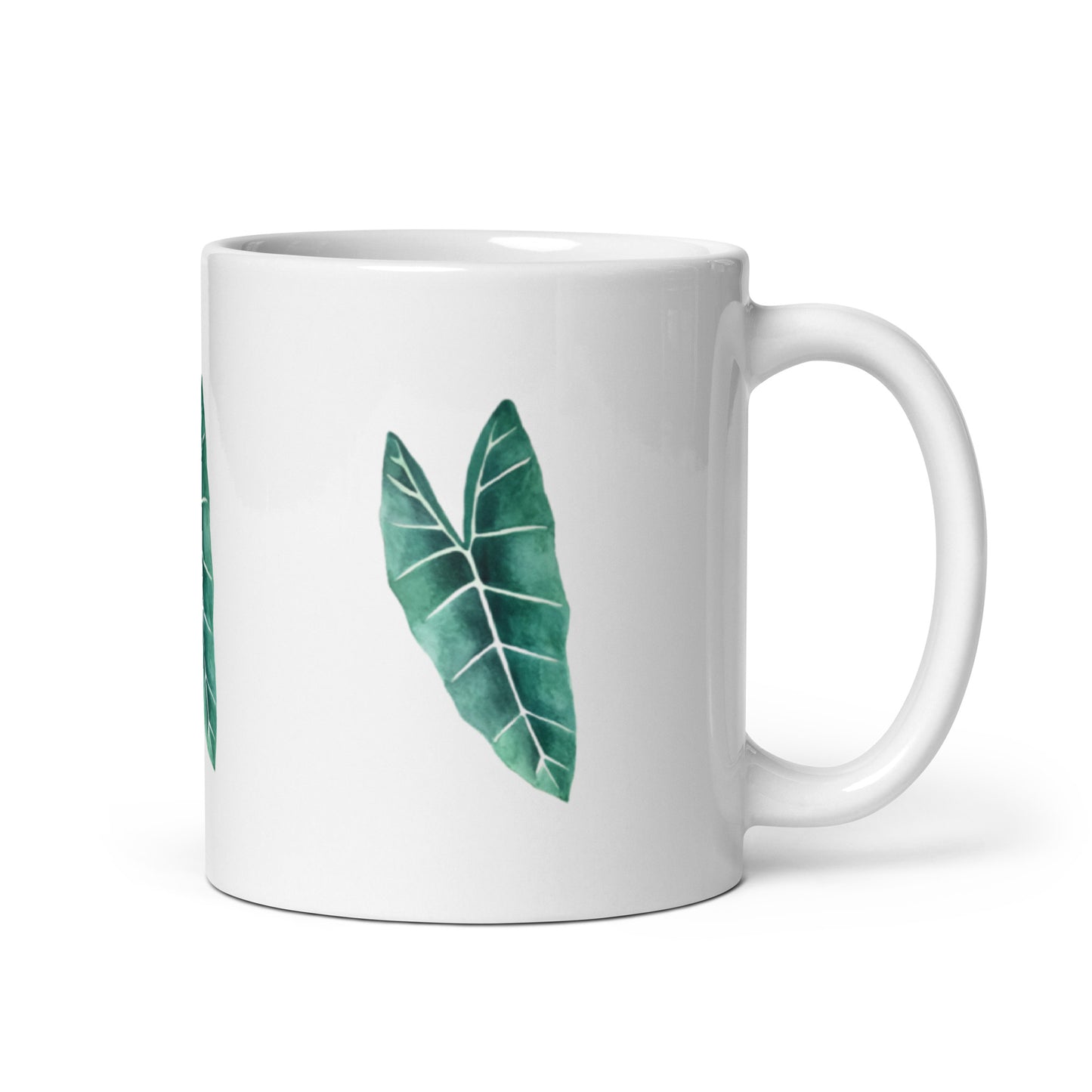 Alocasia glossy mug