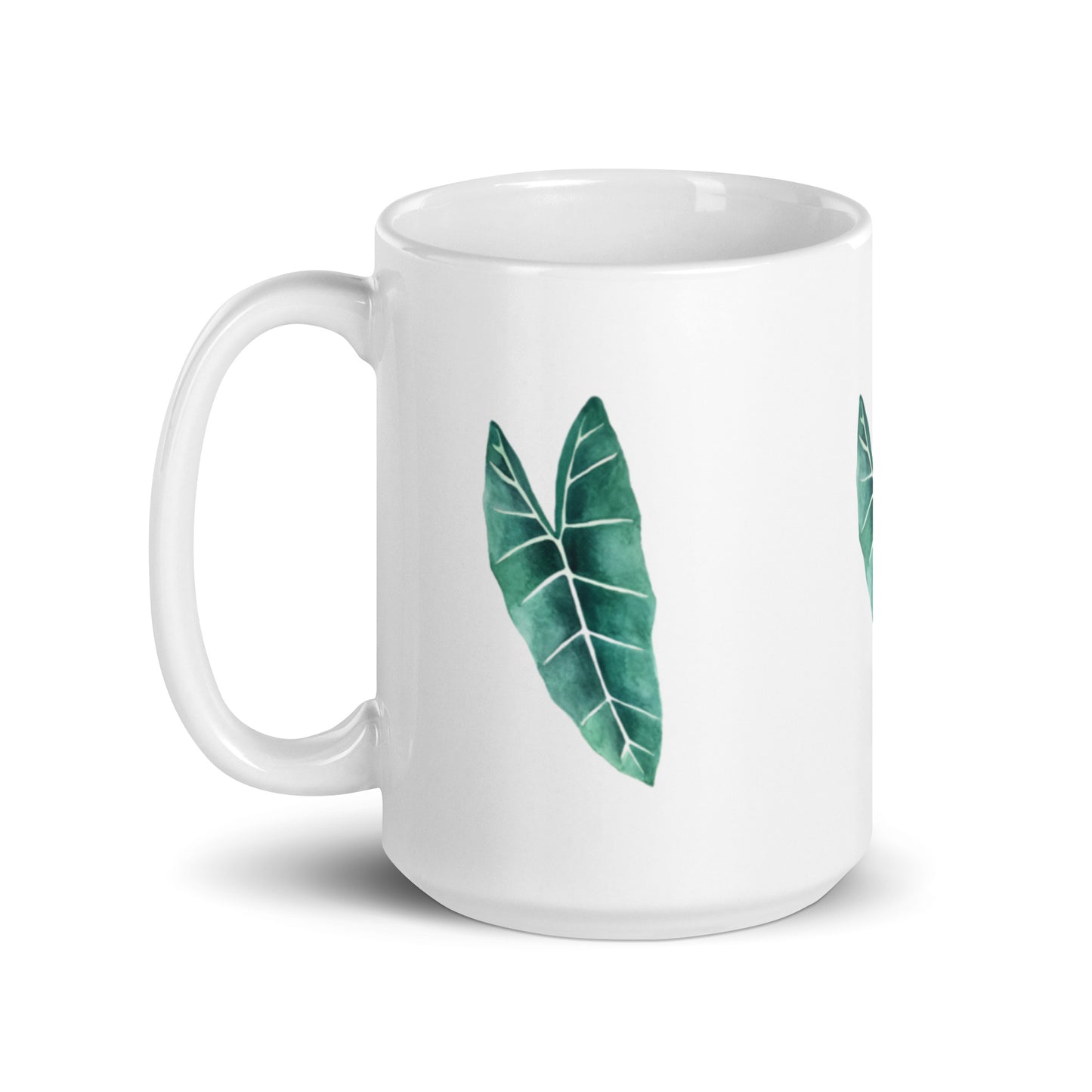 Alocasia glossy mug