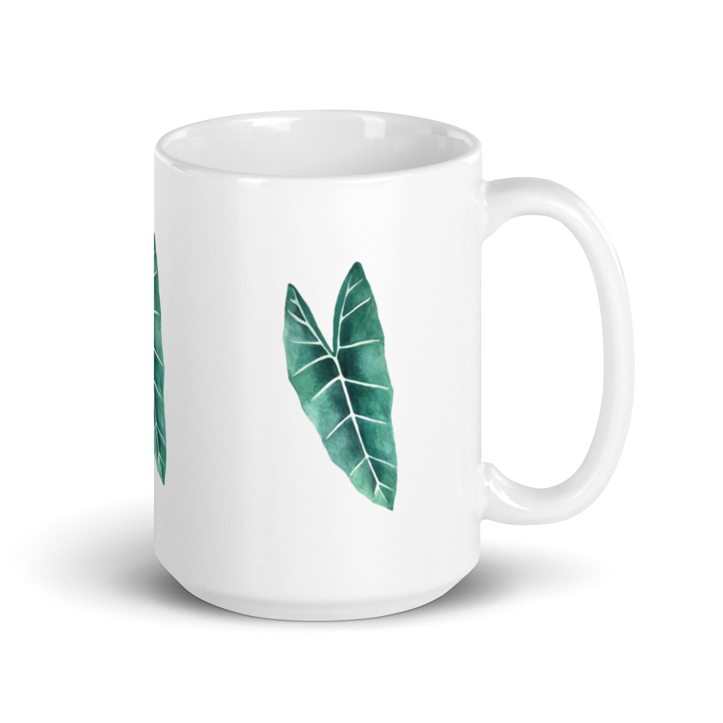 Alocasia glossy mug