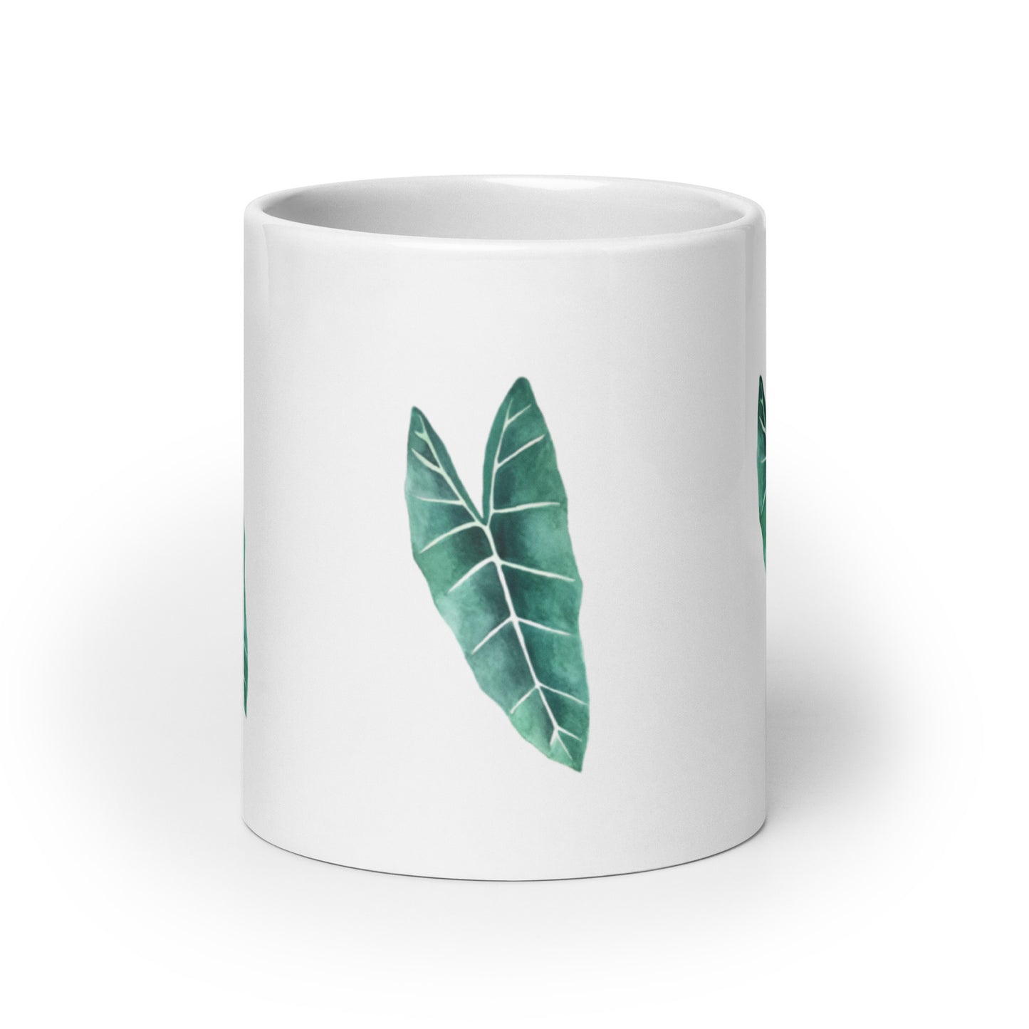 Alocasia glossy mug