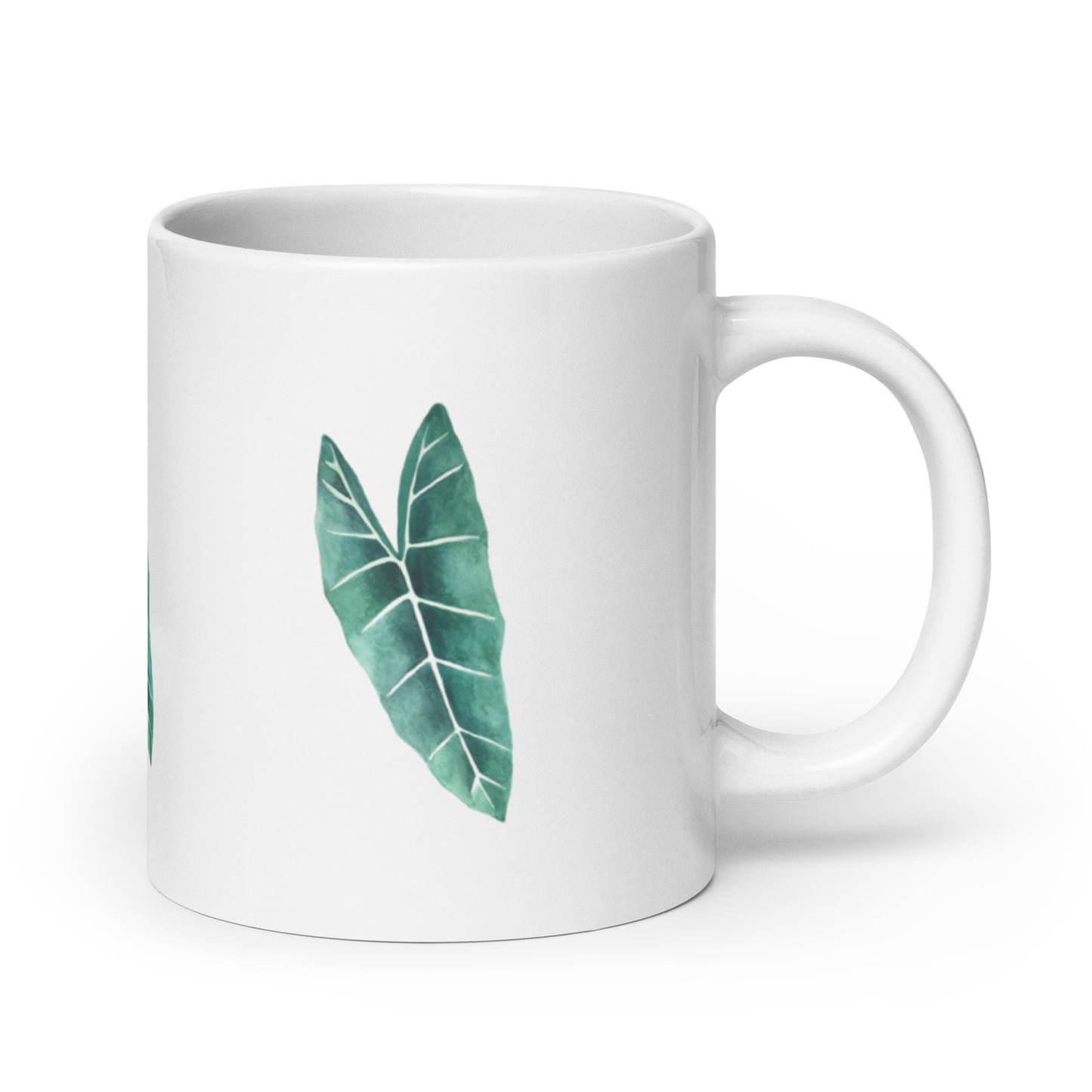 Alocasia glossy mug