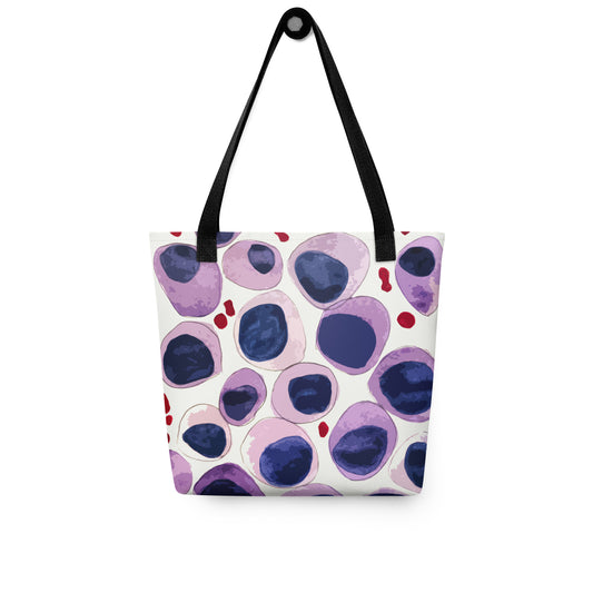 Blood cells Tote bag