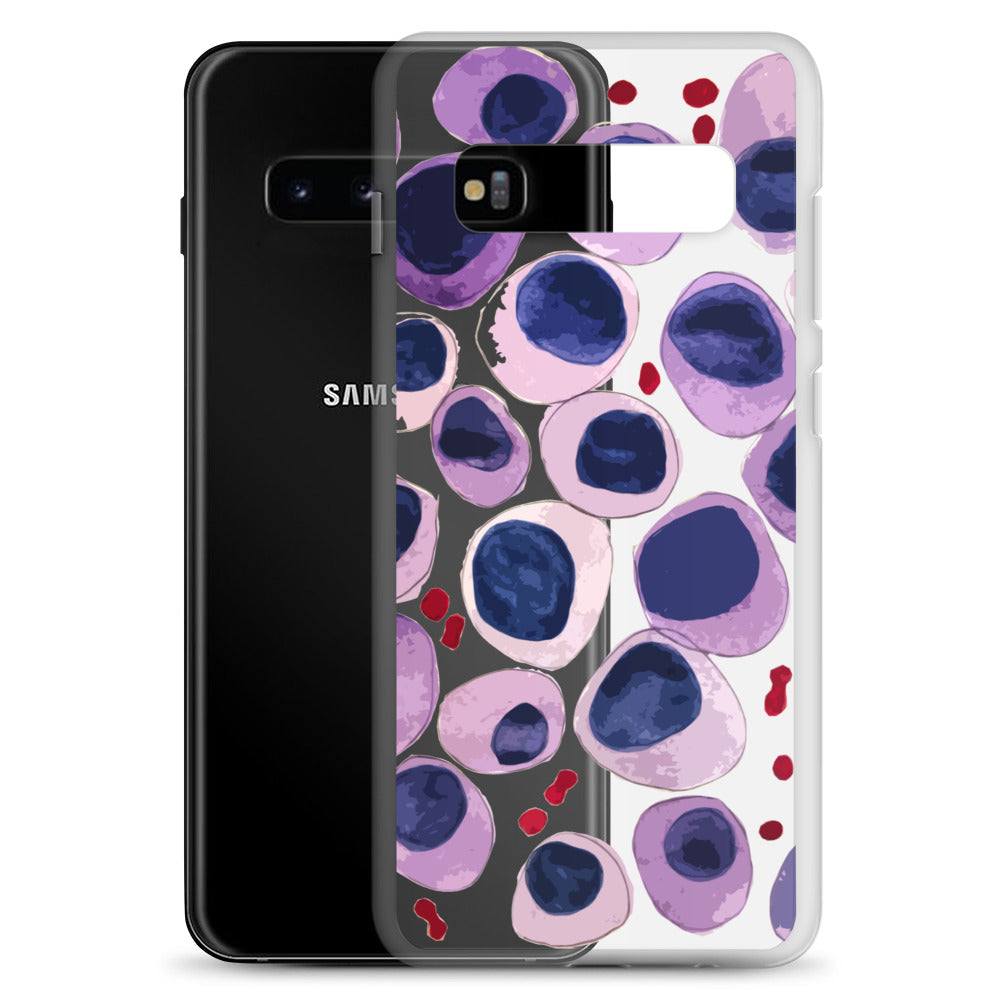 Blood cells Clear Case for Samsung®