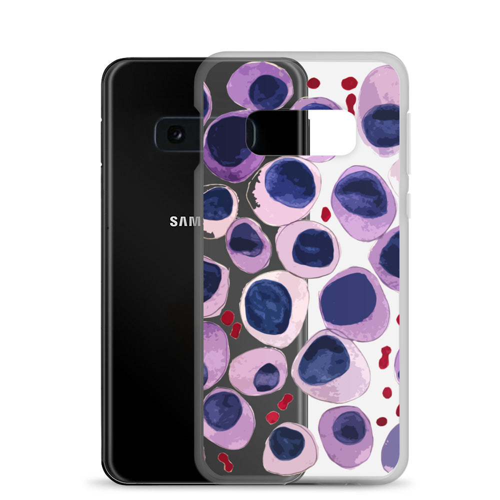 Blood cells Clear Case for Samsung®