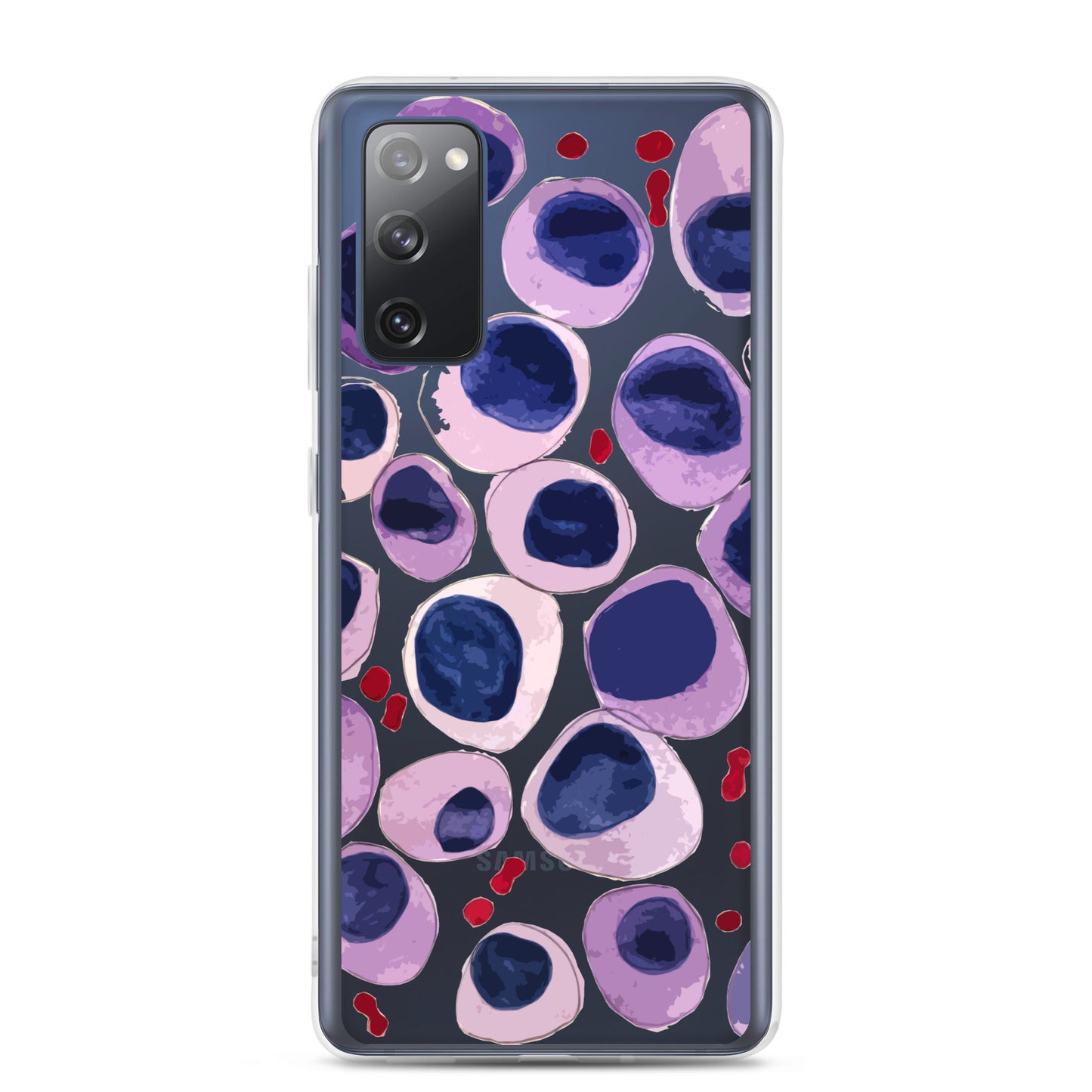 Blood cells Clear Case for Samsung®